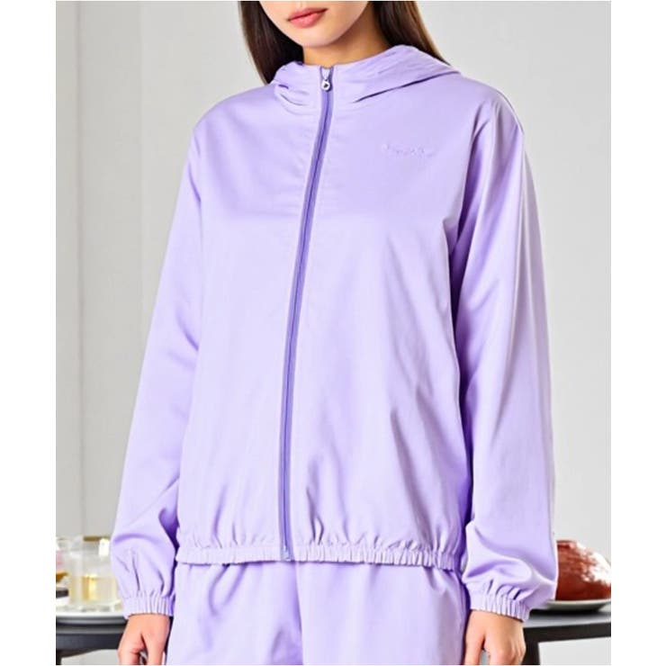ラベンダー | レディース UVカット ジップアップパーカー | SETUP7【WOMEN】