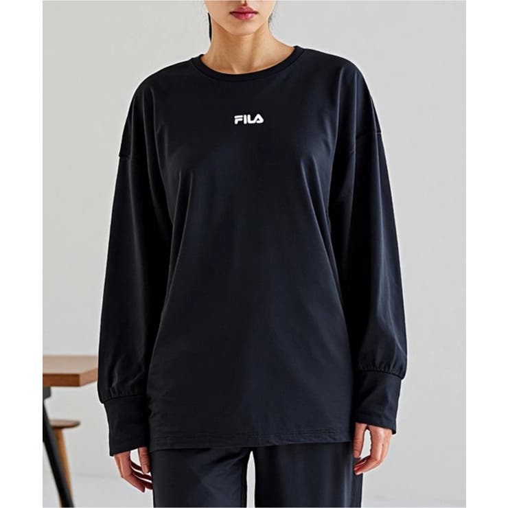 ブラック | レディース UVカット ロングTシャツ | SETUP7【WOMEN】