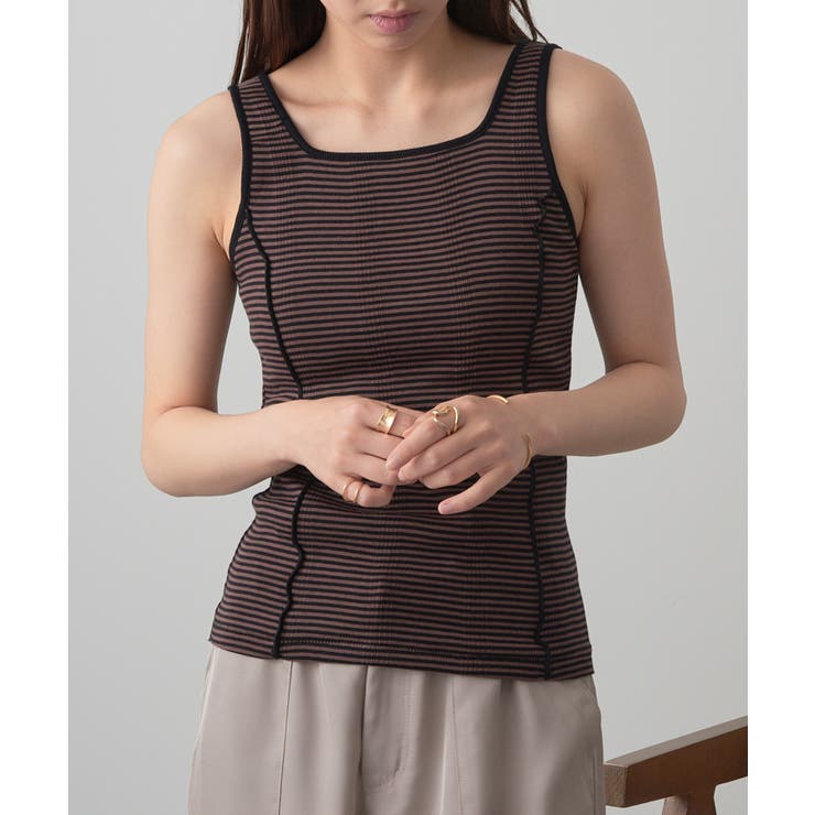 【Robert P. Miller】リブスクエアタンク RM261-2262 | SETUP7【WOMEN】 | 詳細画像43 
