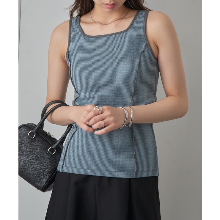 【Robert P. Miller】リブスクエアタンク RM261-2262 | SETUP7【WOMEN】 | 詳細画像70 