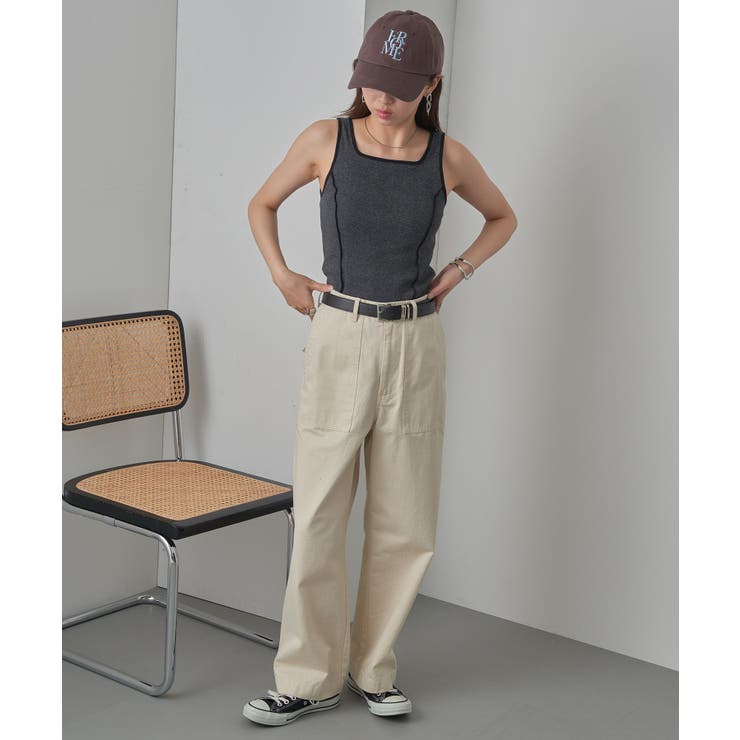 【Robert P. Miller】リブスクエアタンク RM261-2262 | SETUP7【WOMEN】 | 詳細画像75 