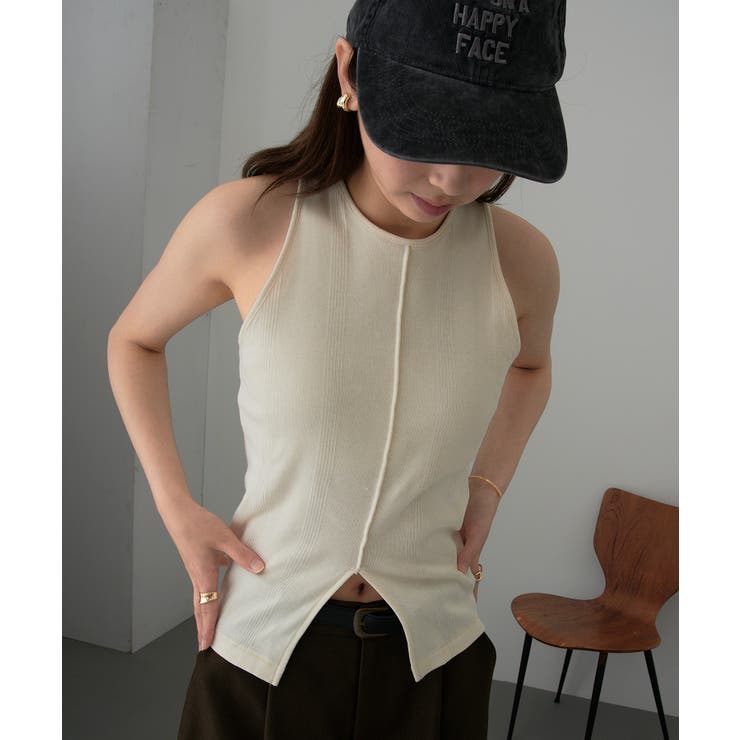 【Robert P Miller】パネルリブスリットタンク | SETUP7【WOMEN】 | 詳細画像11 