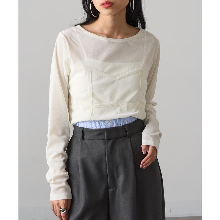 オフホワイト | 【MAGASIN DE MODE | SETUP7【WOMEN】