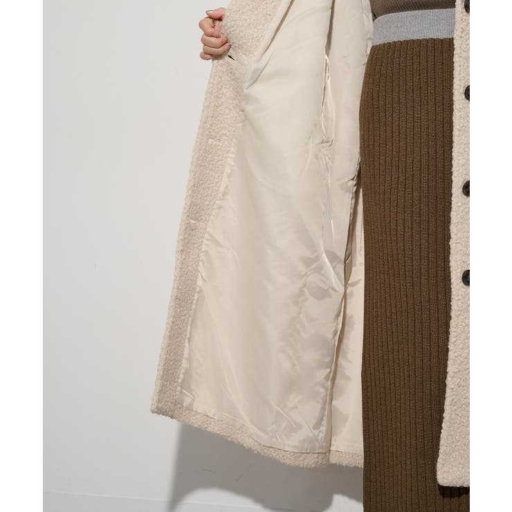 【MAISON BREEZE】ループツイード ステンカラーコート DTK | SETUP7【WOMEN】 | 詳細画像10 