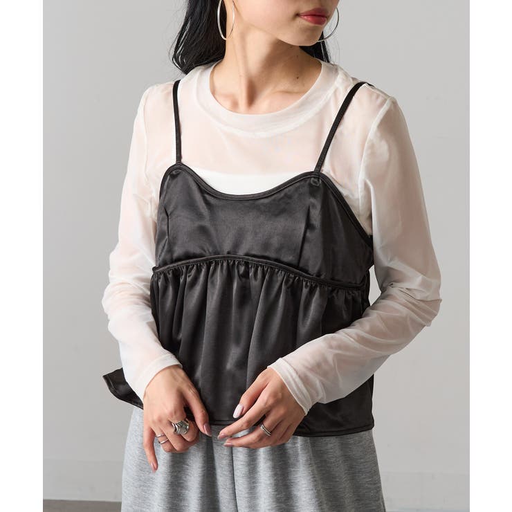 サテン ビスチェキャミソール DTK | SETUP7【WOMEN】 | 詳細画像9 