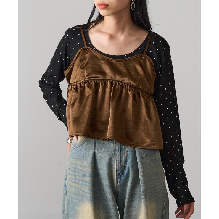 サテン ビスチェキャミソール DTK | SETUP7【WOMEN】 | 詳細画像13 