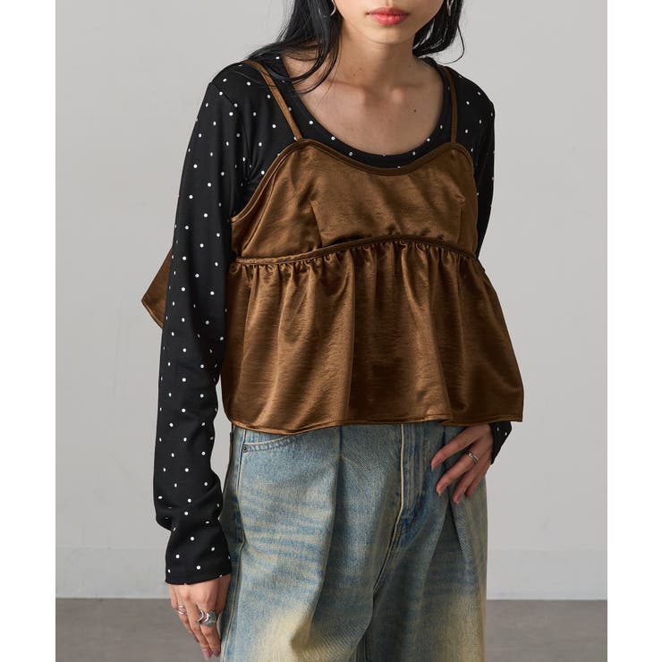 サテン ビスチェキャミソール DTK | SETUP7【WOMEN】 | 詳細画像14 