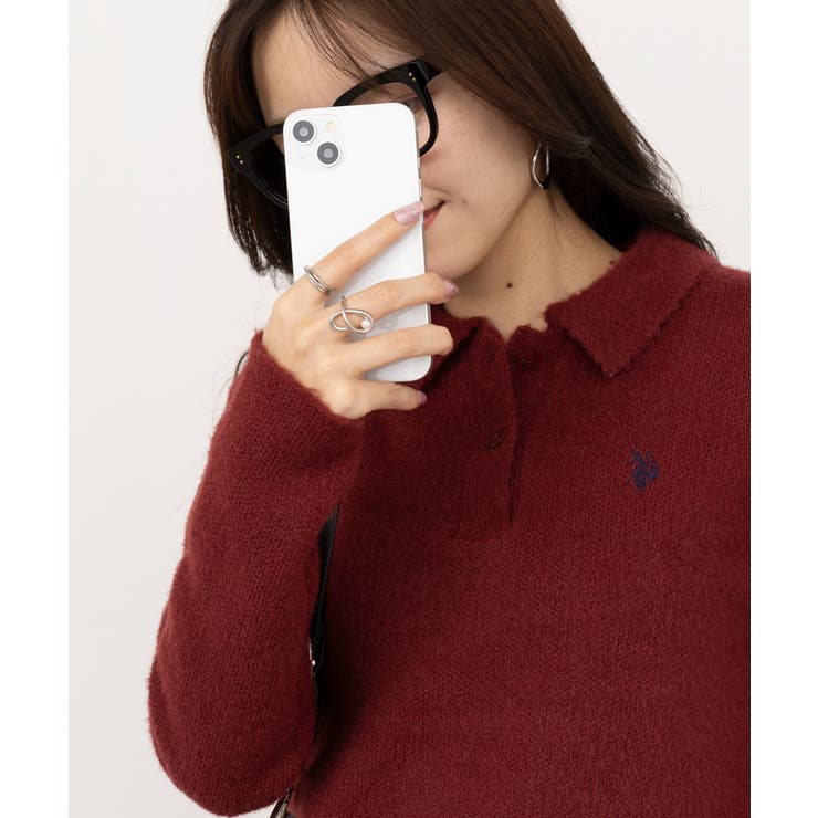 レッド | 【U S POLO | SETUP7【WOMEN】