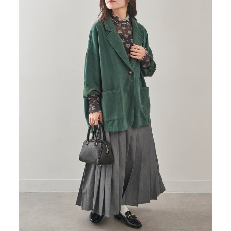 【SETUP7】コットンツイルジャケット レディース KNF146 | SETUP7【WOMEN】 | 詳細画像13 