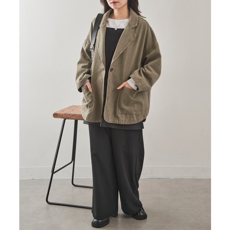 【SETUP7】コットンツイルジャケット レディース KNF146 | SETUP7【WOMEN】 | 詳細画像20 