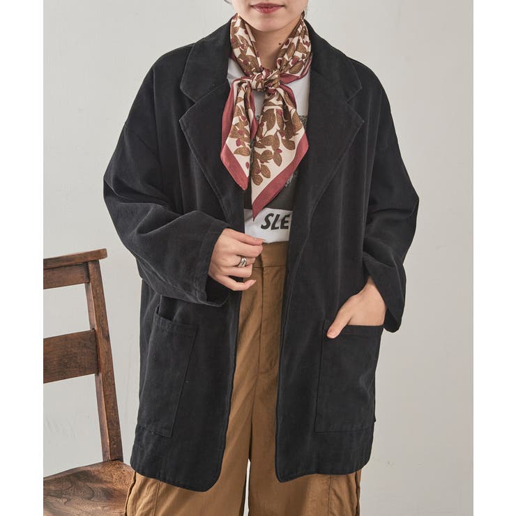 【SETUP7】コットンツイルジャケット レディース KNF146 | SETUP7【WOMEN】 | 詳細画像3 