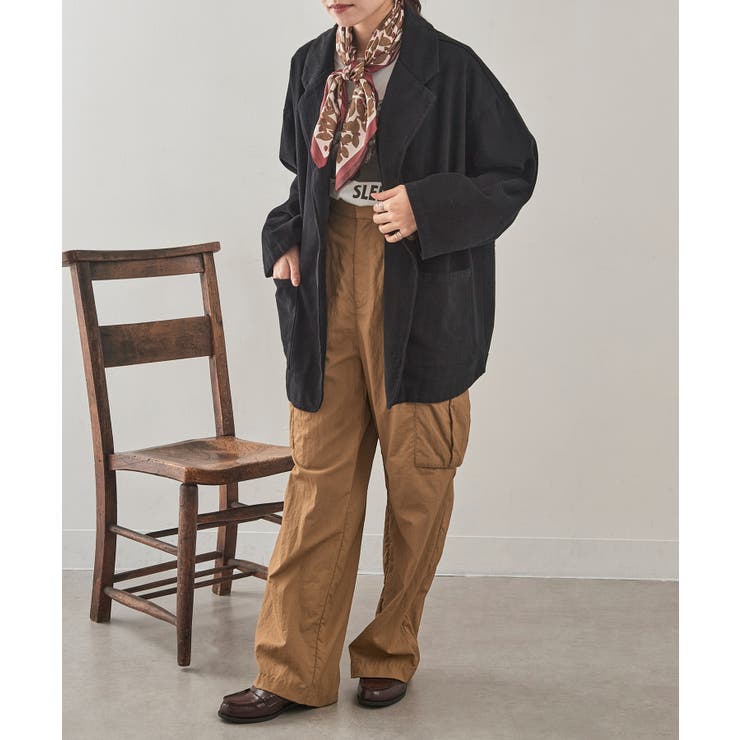 【SETUP7】コットンツイルジャケット レディース KNF146 | SETUP7【WOMEN】 | 詳細画像6 