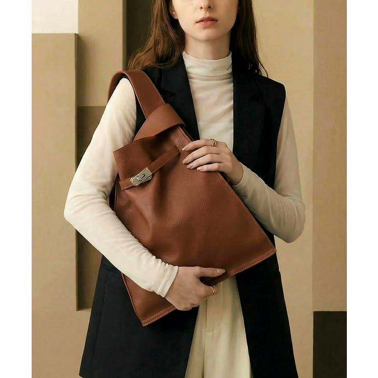 【MAISON BREEZE】シボレザー キーリング付き | SETUP7【WOMEN】 | 詳細画像7 