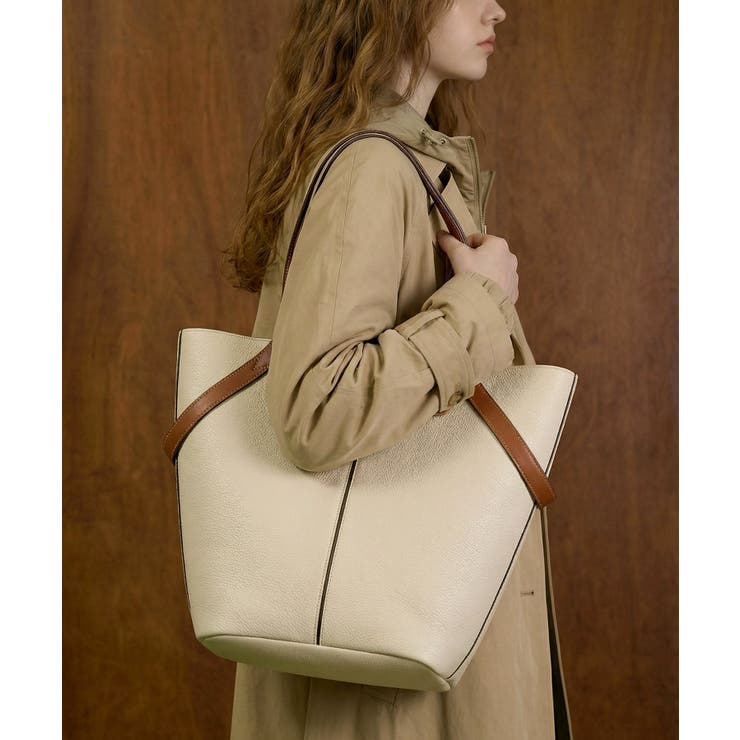 アイボリー | 【MAISON BREEZE】PC A4サイズ収納可 | SETUP7【WOMEN】