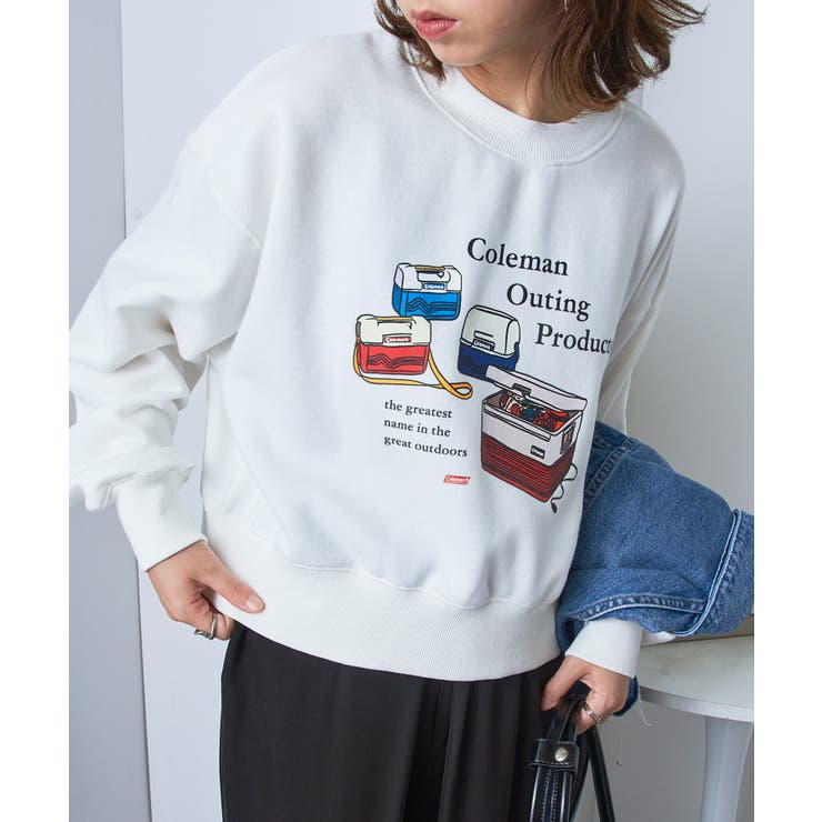 【Coleman】great outdoors ヴィンテージライクスウェット | SETUP7【WOMEN】 | 詳細画像2 