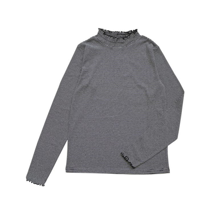 【SETUP7】TCフライスボーダーシャーリングハイネック GLR | SETUP7【WOMEN】 | 詳細画像26 