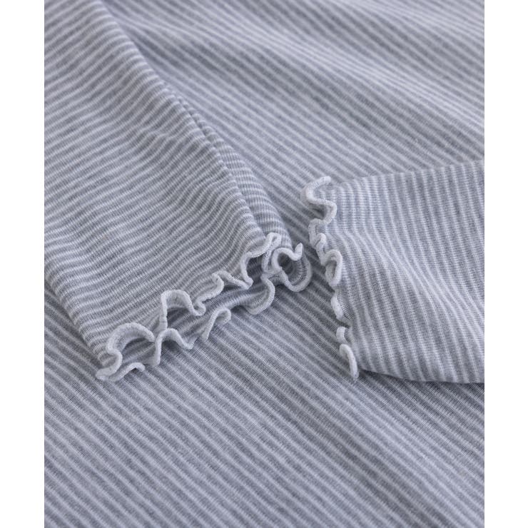 【SETUP7】TCフライスボーダーシャーリングハイネック GLR | SETUP7【WOMEN】 | 詳細画像29 