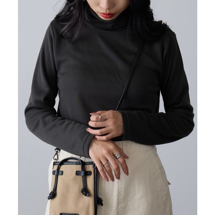 【SETUP7】ひまわりオイル加工タートルネック長袖 A GLR | SETUP7【WOMEN】 | 詳細画像2 