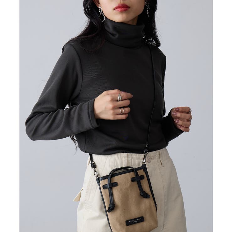 【SETUP7】ひまわりオイル加工タートルネック長袖 A GLR | SETUP7【WOMEN】 | 詳細画像3 