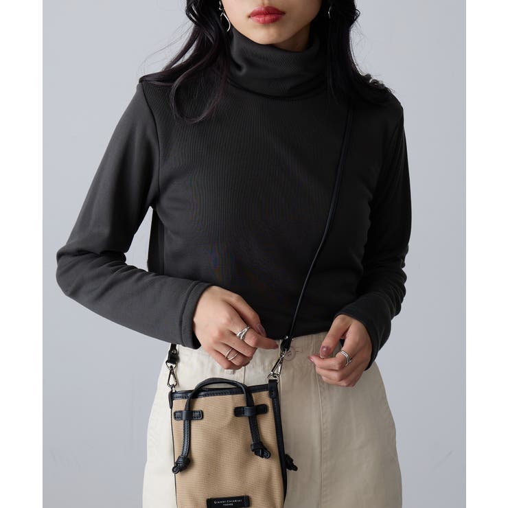 【SETUP7】ひまわりオイル加工タートルネック長袖 A GLR | SETUP7【WOMEN】 | 詳細画像4 