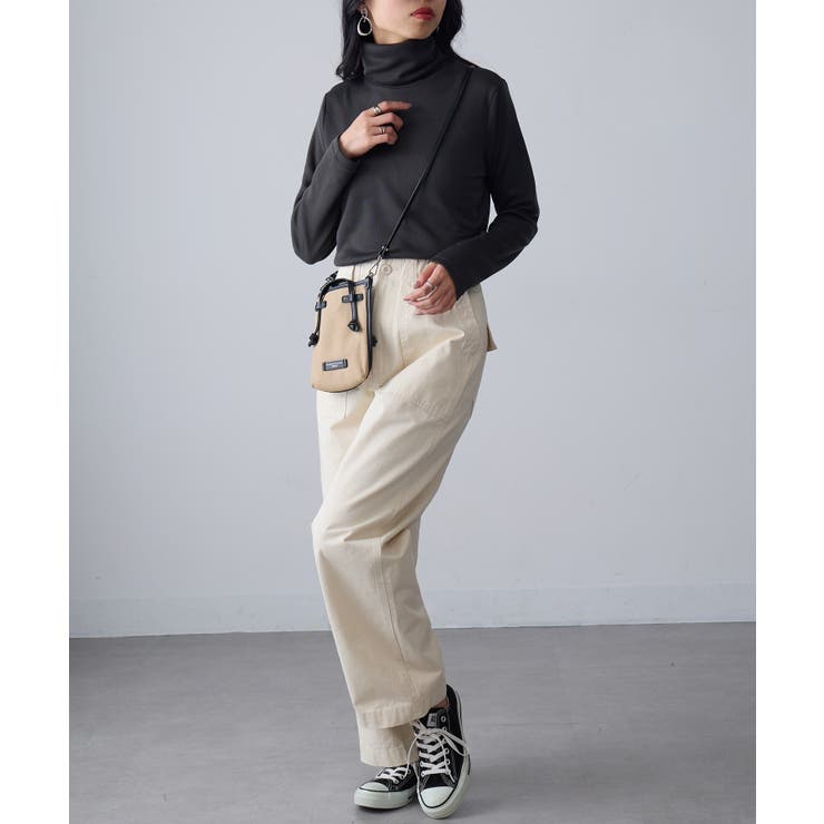 【SETUP7】ひまわりオイル加工タートルネック長袖 A GLR | SETUP7【WOMEN】 | 詳細画像6 