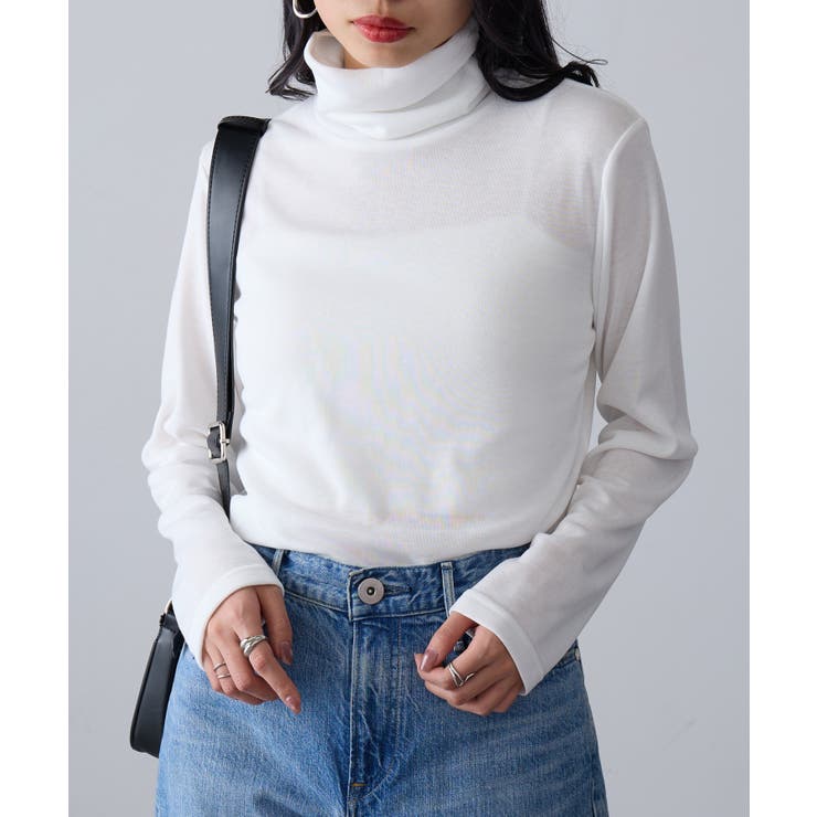 【SETUP7】ひまわりオイル加工タートルネック長袖 A GLR | SETUP7【WOMEN】 | 詳細画像9 