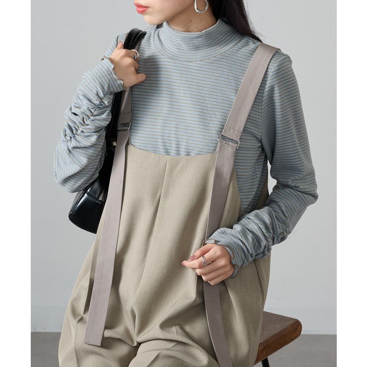 【SETUP7】ボーダー柄両面起毛スムースタートル長袖 GLR | SETUP7【WOMEN】 | 詳細画像21 