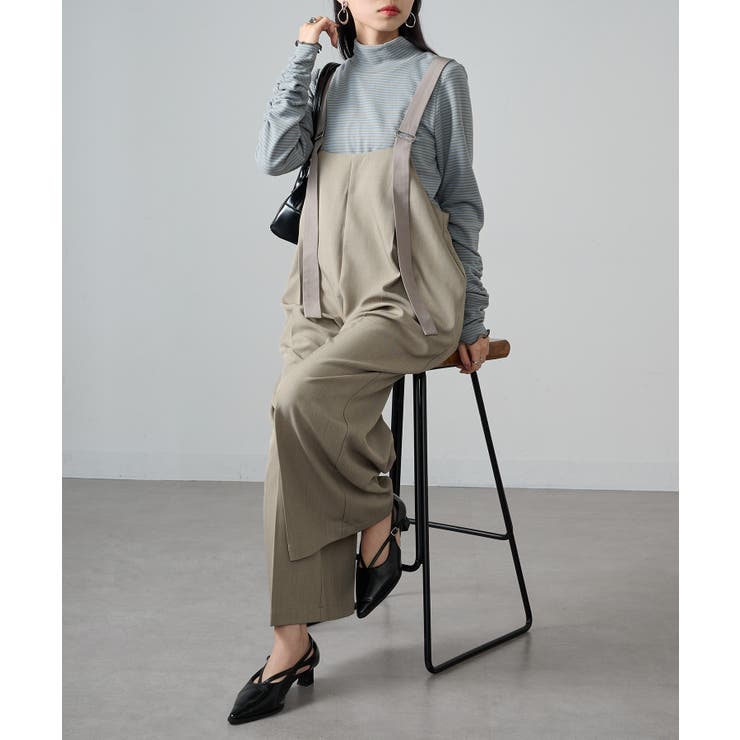 【SETUP7】ボーダー柄両面起毛スムースタートル長袖 GLR | SETUP7【WOMEN】 | 詳細画像24 