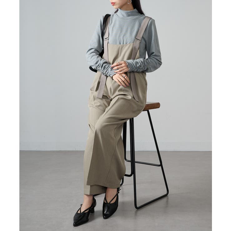 【SETUP7】ボーダー柄両面起毛スムースタートル長袖 GLR | SETUP7【WOMEN】 | 詳細画像25 