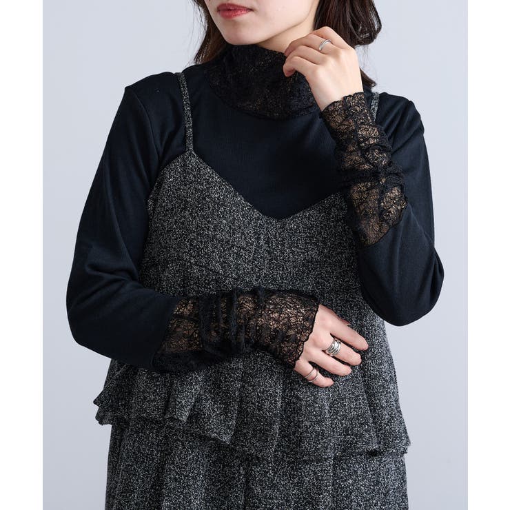 【SETUP7】無地TCフライスレール使いタートル長袖 GLR | SETUP7【WOMEN】 | 詳細画像10 