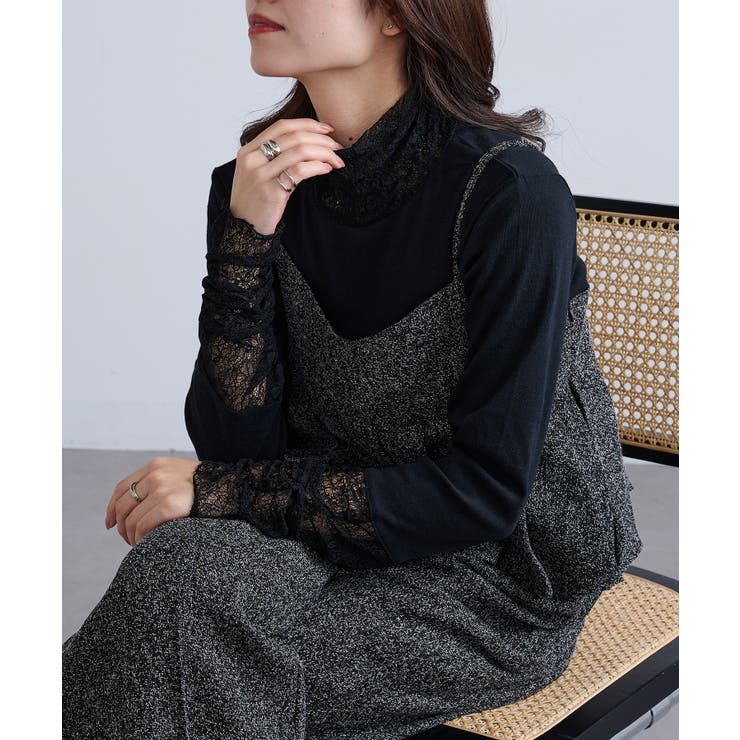 【SETUP7】無地TCフライスレール使いタートル長袖 GLR | SETUP7【WOMEN】 | 詳細画像12 