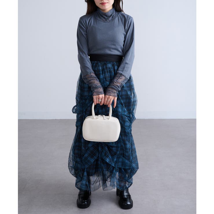 【SETUP7】無地TCフライスレール使いタートル長袖 GLR | SETUP7【WOMEN】 | 詳細画像20 