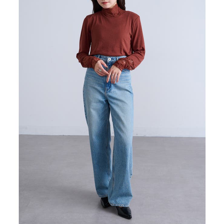 【SETUP7】無地TCフライスレール使いタートル長袖 GLR | SETUP7【WOMEN】 | 詳細画像27 