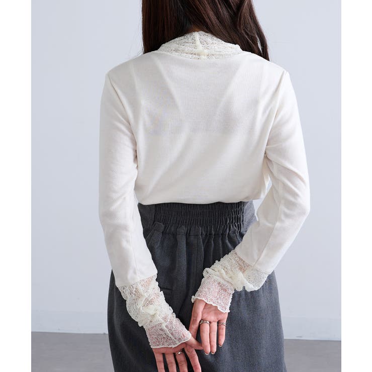 【SETUP7】無地TCフライスレール使いタートル長袖 GLR | SETUP7【WOMEN】 | 詳細画像6 