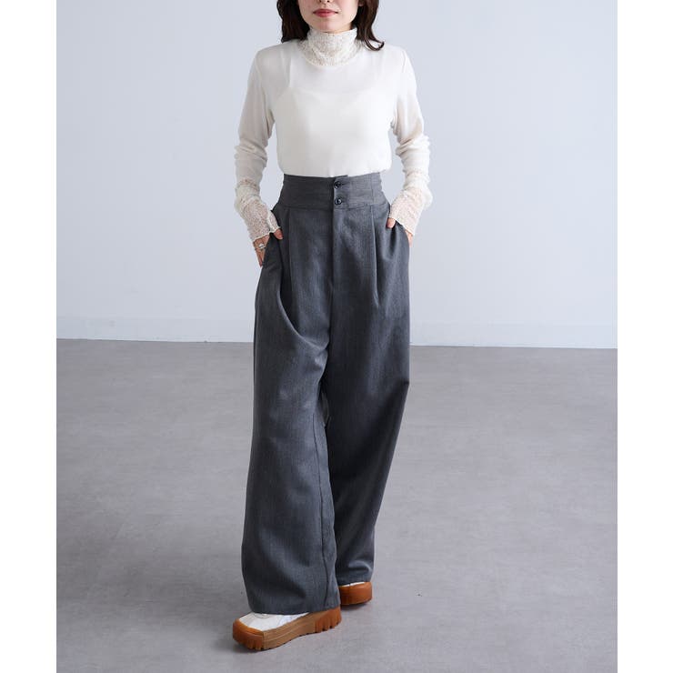 【SETUP7】無地TCフライスレール使いタートル長袖 GLR | SETUP7【WOMEN】 | 詳細画像8 