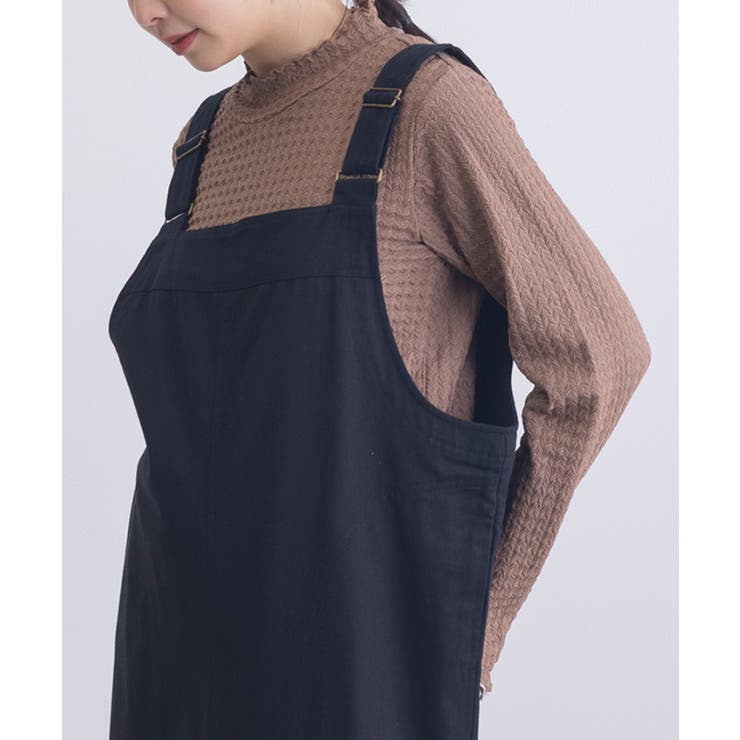 【SETUP7】ヘリンボーンJQD配色メロウハイネック長袖 GLR | SETUP7【WOMEN】 | 詳細画像12 