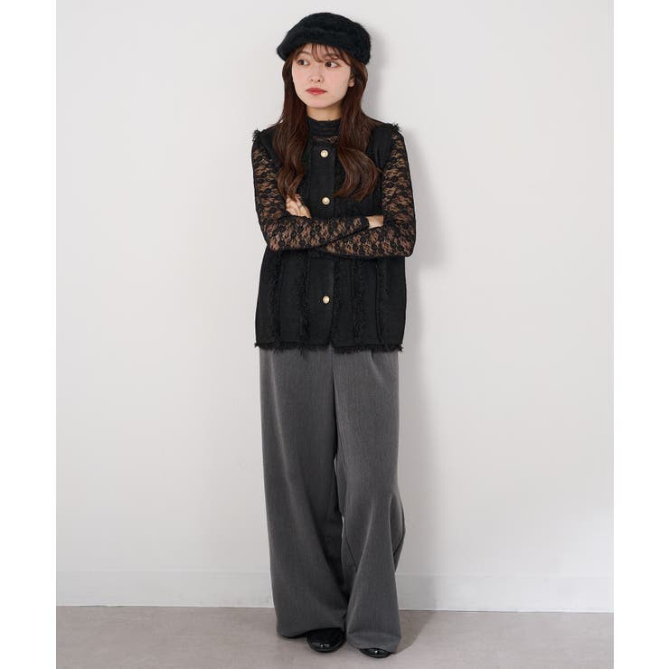 【SETUP7】フェイクファーハンチング GLR | SETUP7【WOMEN】 | 詳細画像16 