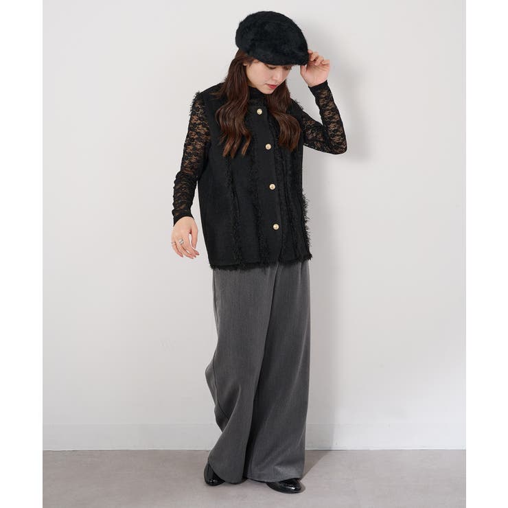 【SETUP7】フェイクファーハンチング GLR | SETUP7【WOMEN】 | 詳細画像17 