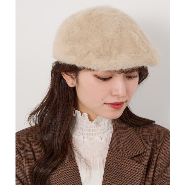 ベージュ | 【SETUP7】フェイクファーハンチング GLR | SETUP7【WOMEN】