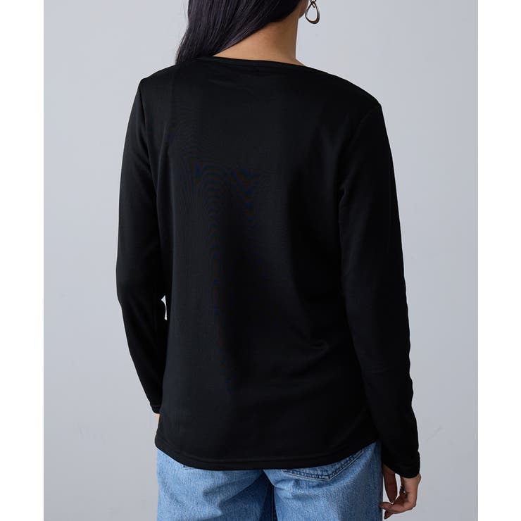 【SETUP7】ひまわりオイル加工クルーネック長袖 A GLR | SETUP7【WOMEN】 | 詳細画像11 