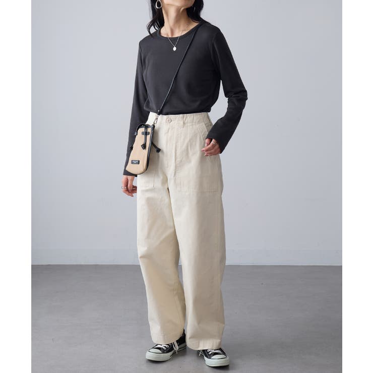 【SETUP7】ひまわりオイル加工クルーネック長袖 A GLR | SETUP7【WOMEN】 | 詳細画像18 