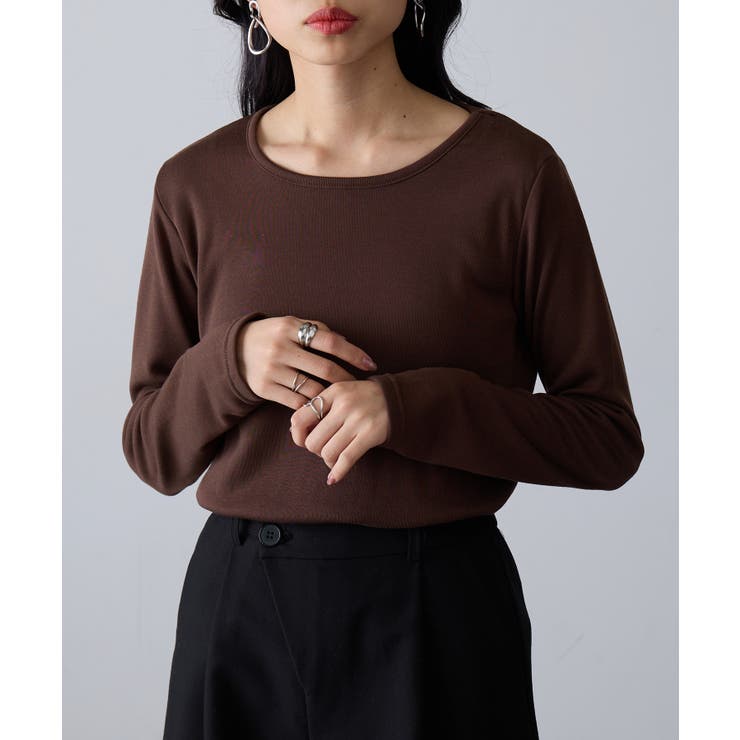 【SETUP7】ひまわりオイル加工クルーネック長袖 A GLR | SETUP7【WOMEN】 | 詳細画像19 