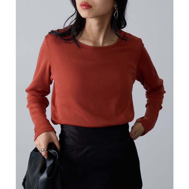 【SETUP7】ひまわりオイル加工クルーネック長袖 A GLR | SETUP7【WOMEN】 | 詳細画像30 