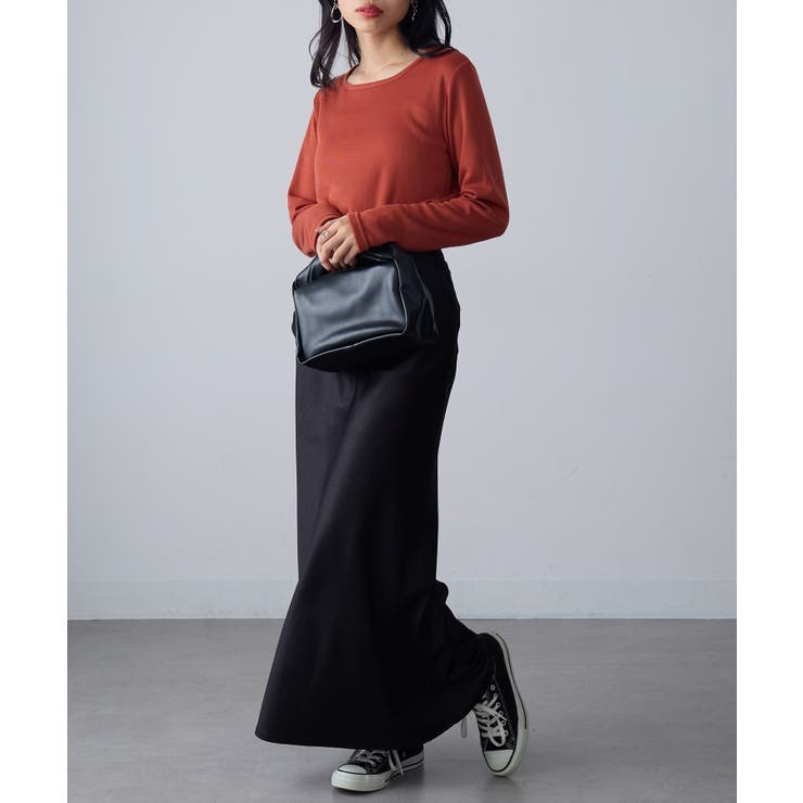 【SETUP7】ひまわりオイル加工クルーネック長袖 A GLR | SETUP7【WOMEN】 | 詳細画像33 