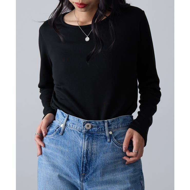 【SETUP7】ひまわりオイル加工クルーネック長袖 A GLR | SETUP7【WOMEN】 | 詳細画像8 