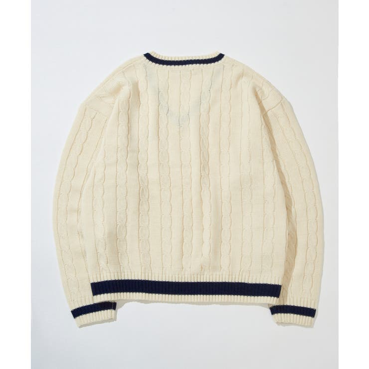 【U.S. POLO ASSN.】ロイヤルヤーンオーバーチルデンニットセーター | SETUP7【WOMEN】 | 詳細画像17 