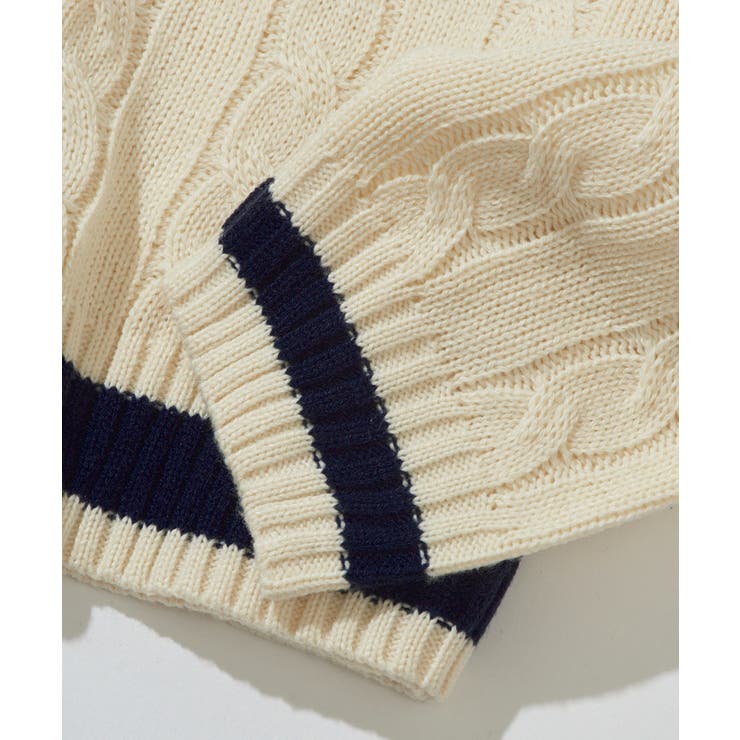 【U.S. POLO ASSN.】ロイヤルヤーンオーバーチルデンニットセーター | SETUP7【WOMEN】 | 詳細画像19 