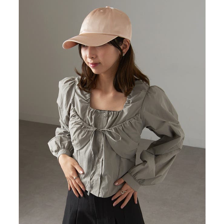【MAGASIN DE MODE Chou Chou】サテンキャップ GLR | SETUP7【WOMEN】 | 詳細画像15 