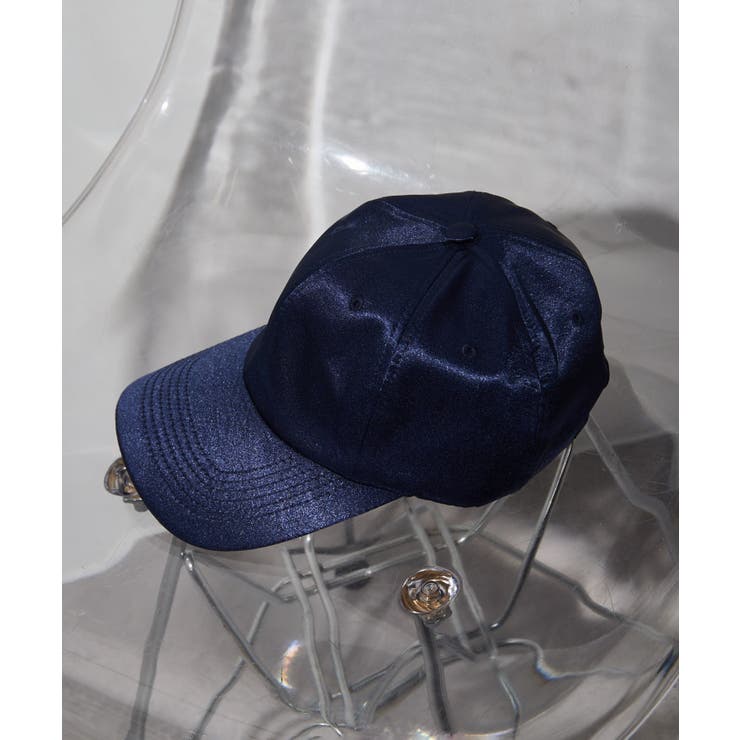 ネイビー | 【MAGASIN DE MODE Chou Chou】サテンキャップ GLR | SETUP7【WOMEN】