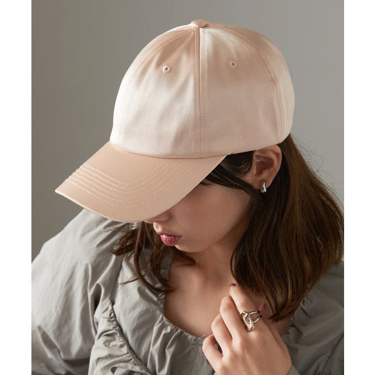 ピンク | 【MAGASIN DE MODE Chou Chou】サテンキャップ GLR | SETUP7【WOMEN】
